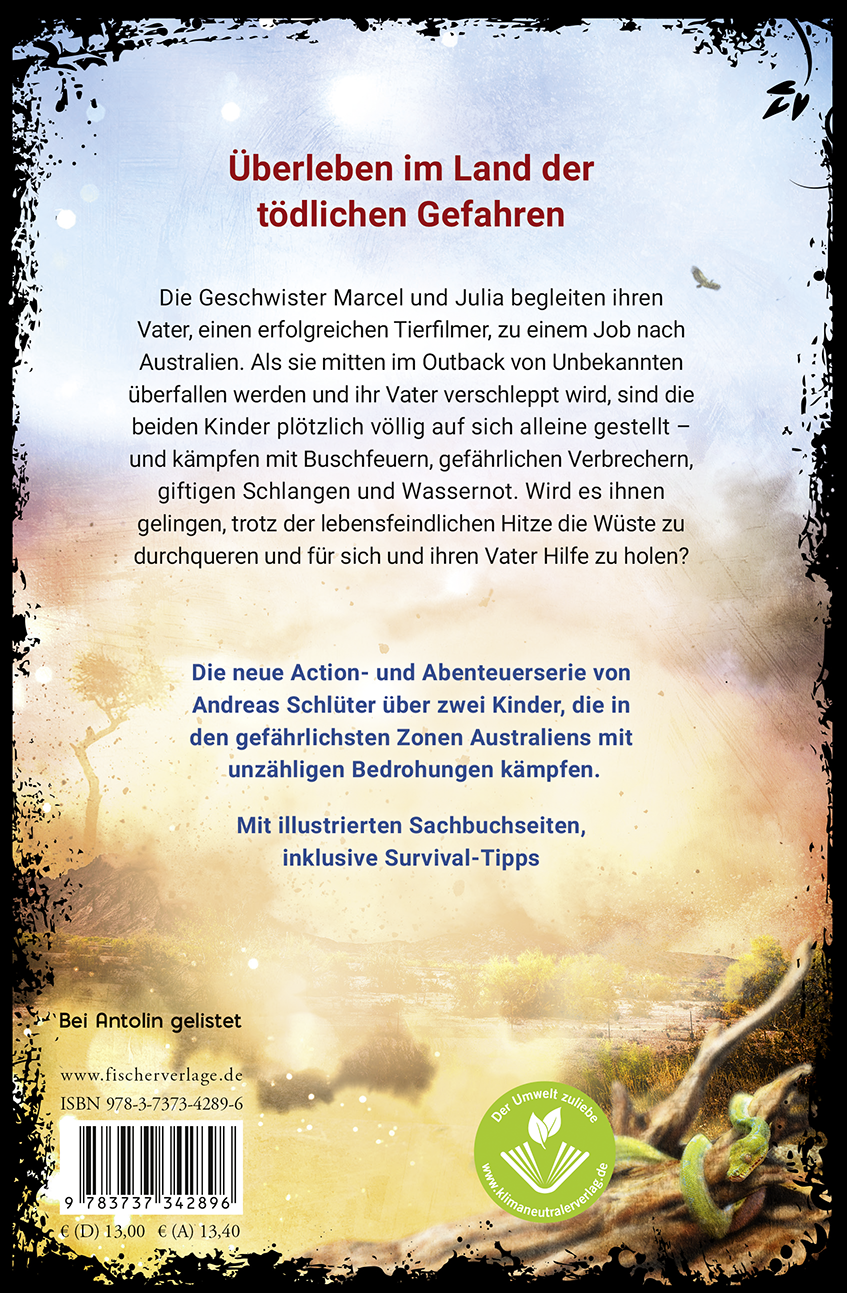 Rückseitencover Dangerzone – Gefährliche Wüste