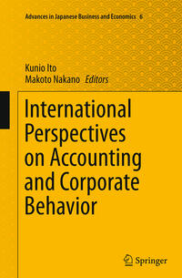 Vorderes Coverbild International Perspectives on Accounting and Corporate Behavior