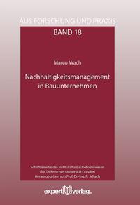 Vorderes Coverbild Nachhaltigkeitsmanagement in Bauunternehmen