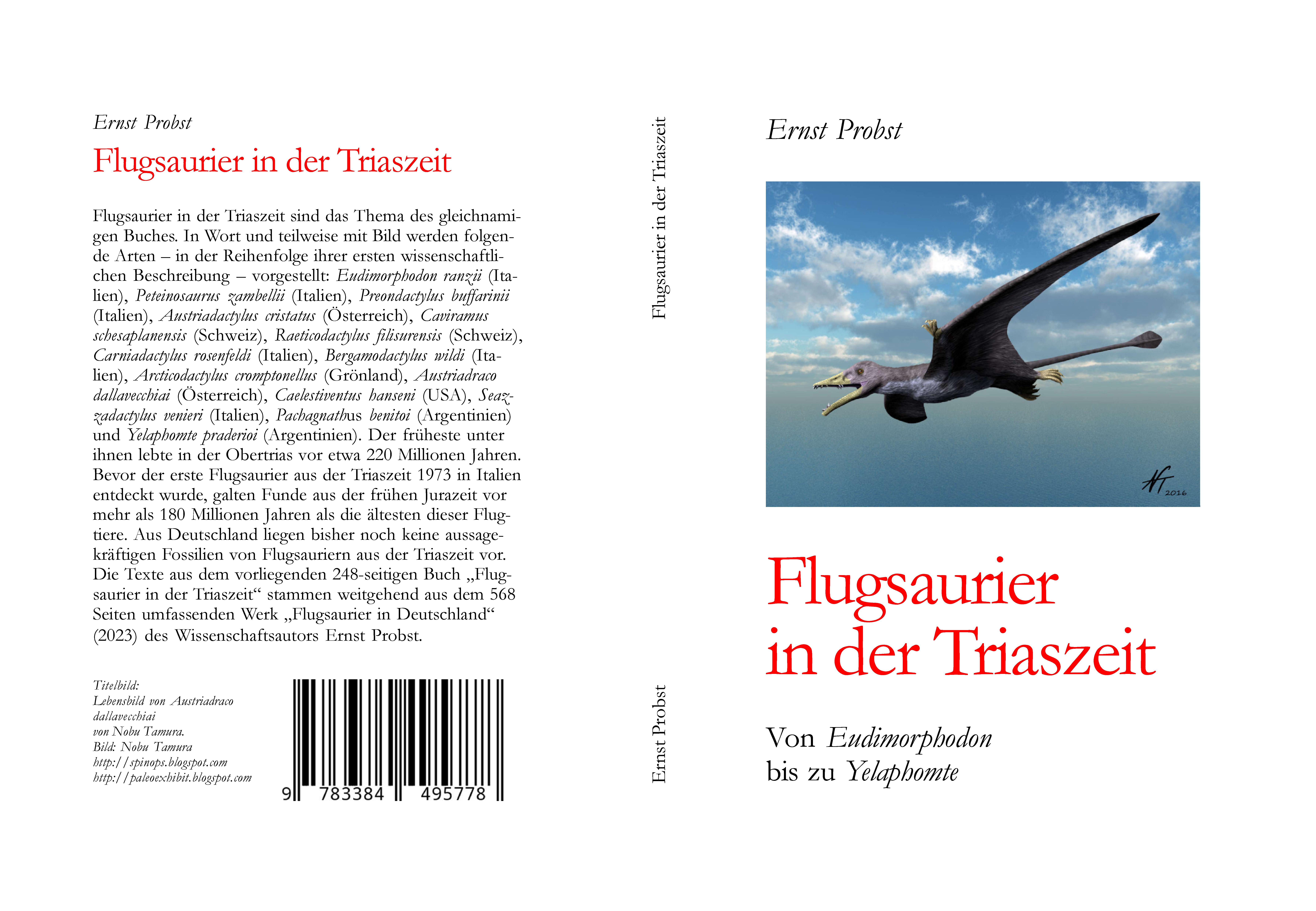 Gesamtes Coverbild Flugsaurier in der Triaszeit