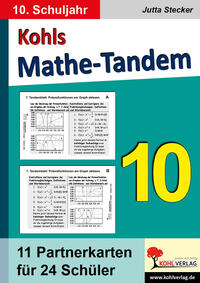 Vorderes Coverbild Kohls Mathe-Tandem / Klasse 10