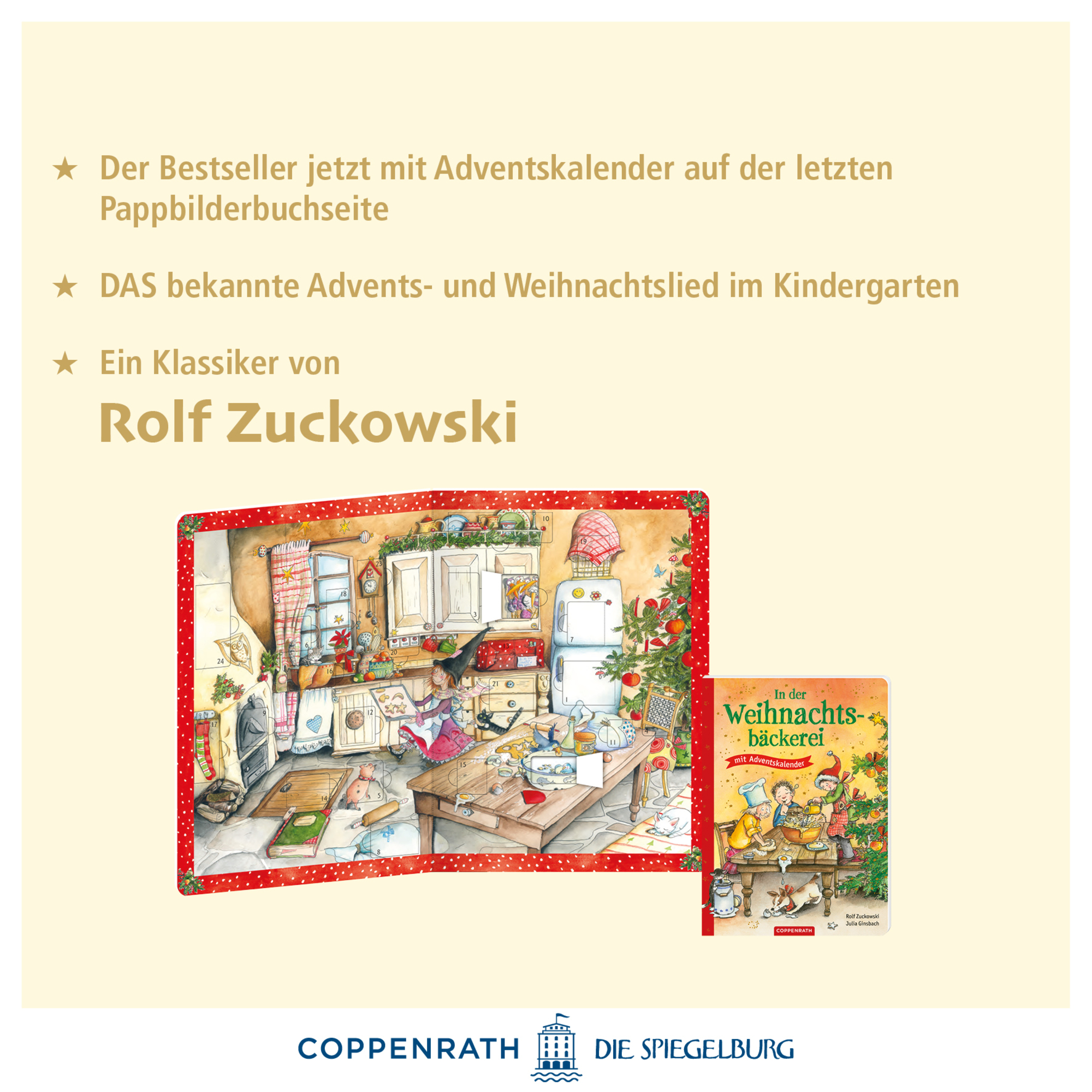 Beispielinhalt (Bild) In der Weihnachtsbäckerei