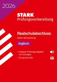 Vorderes Coverbild STARK Englisch - Realschulabschluss 2026 BW - Prüfungsvorbereitung