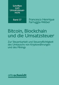 Vorderes Coverbild Bitcoin, Blockchain und die Umsatzsteuer