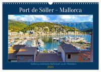 Vorderes Coverbild Port de Sóller - Mallorca (Wandkalender 2025 DIN A3 quer), CALVENDO Monatskalender