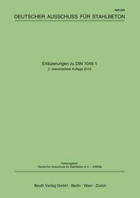 Vorderes Coverbild Erläuterungen zu DIN 1045-1