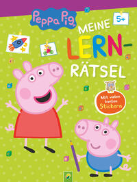 Vorderes Coverbild Peppa Pig Meine Lernrätsel