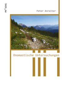 Vorderes Coverbild Onomastische Untersuchungen