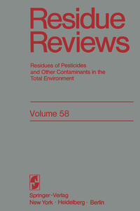 Vorderes Coverbild Residue Reviews
