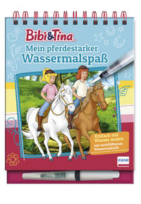 Vorderes Coverbild Bibi & Tina – Mein pferdestarker Wassermalspaß (Magic Water Colouring)