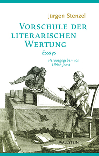 Vorderes Coverbild Vorschule der literarischen Wertung