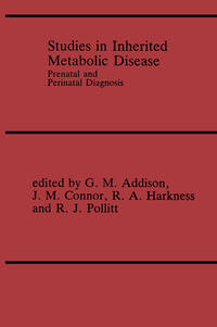Vorderes Coverbild Studies in Inherited Metabolic Disease