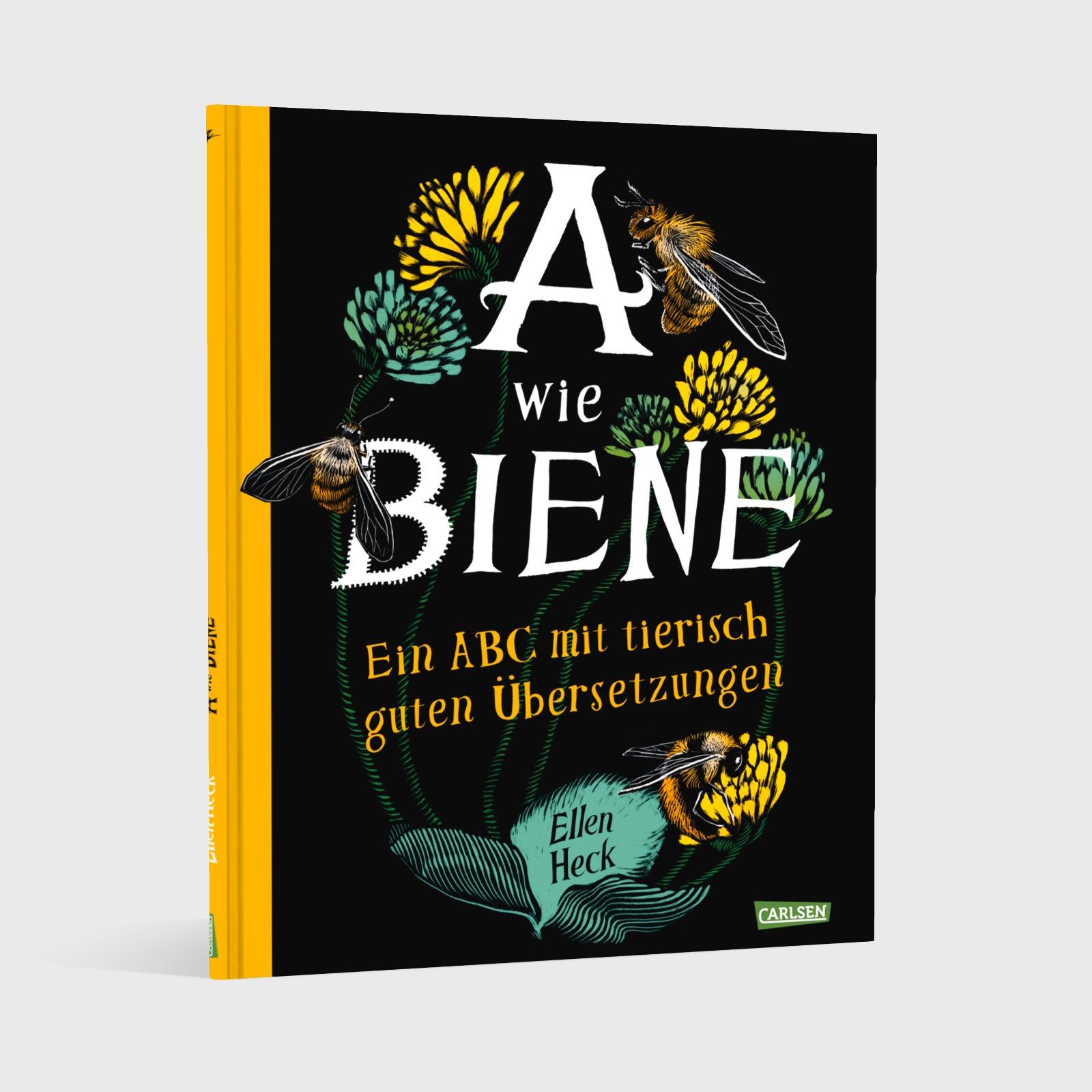 Beispielinhalt (Bild) A wie Biene