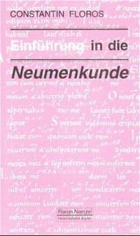 Vorderes Coverbild Einführung in die Neumenkunde