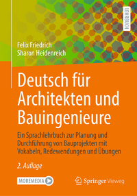 Vorderes Coverbild Deutsch für Architekten und Bauingenieure