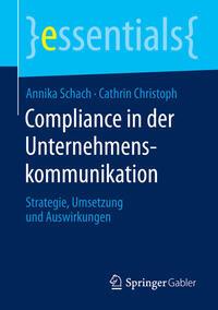 Vorderes Coverbild Compliance in der Unternehmenskommunikation