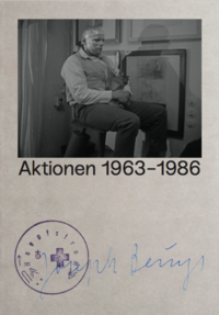 Vorderes Coverbild Joseph Beuys Aktionen 1963–1986 / Joseph Beuys Actions 1963–1986