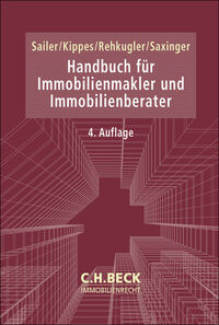 Vorderes Coverbild Handbuch für Immobilienmakler und Immobilienberater
