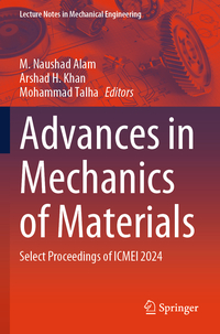 Vorderes Coverbild Advances in Mechanics of Materials