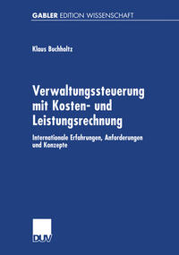 Vorderes Coverbild Verwaltungssteuerung mit Kosten- und Leistungsrechnung