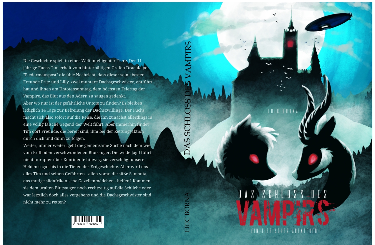 Gesamtes Coverbild DAS SCHLOSS DES VAMPIRS