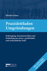 Vorderes Coverbild Praxisleitfaden Umgründungen