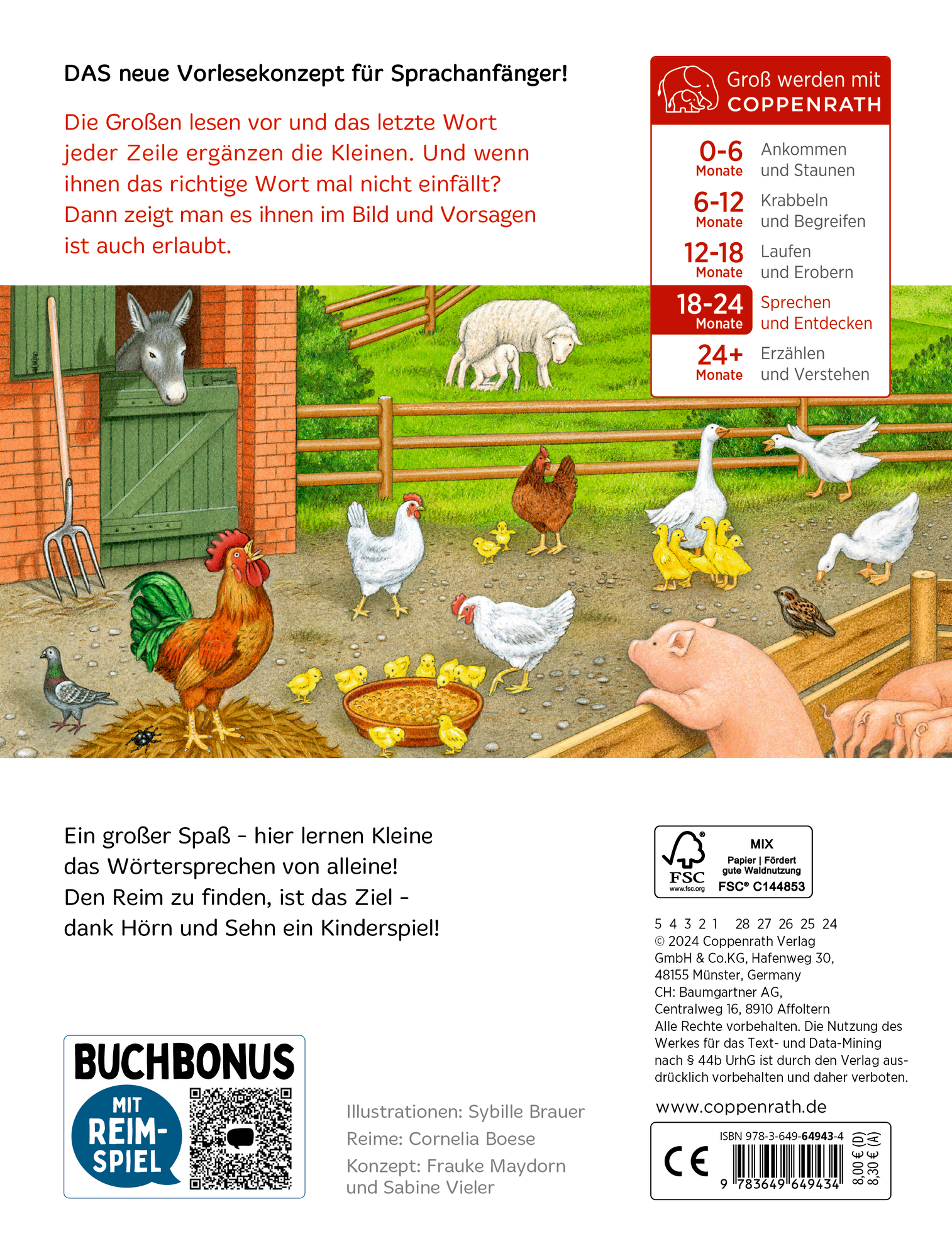 Rückseitencover Bilder suchen - Wörter finden: Vorlesen - Entdecken - Mitsprechen