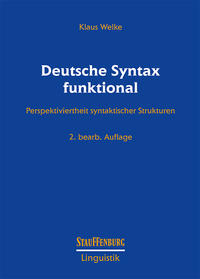Vorderes Coverbild Deutsche Syntax funktional