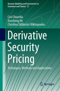 Vorderes Coverbild Derivative Security Pricing