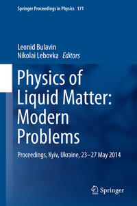 Vorderes Coverbild Physics of Liquid Matter: Modern Problems