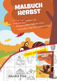 Vorderes Coverbild KitaFix Malbuch Herbst