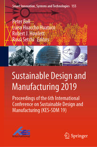 Vorderes Coverbild Sustainable Design and Manufacturing 2019