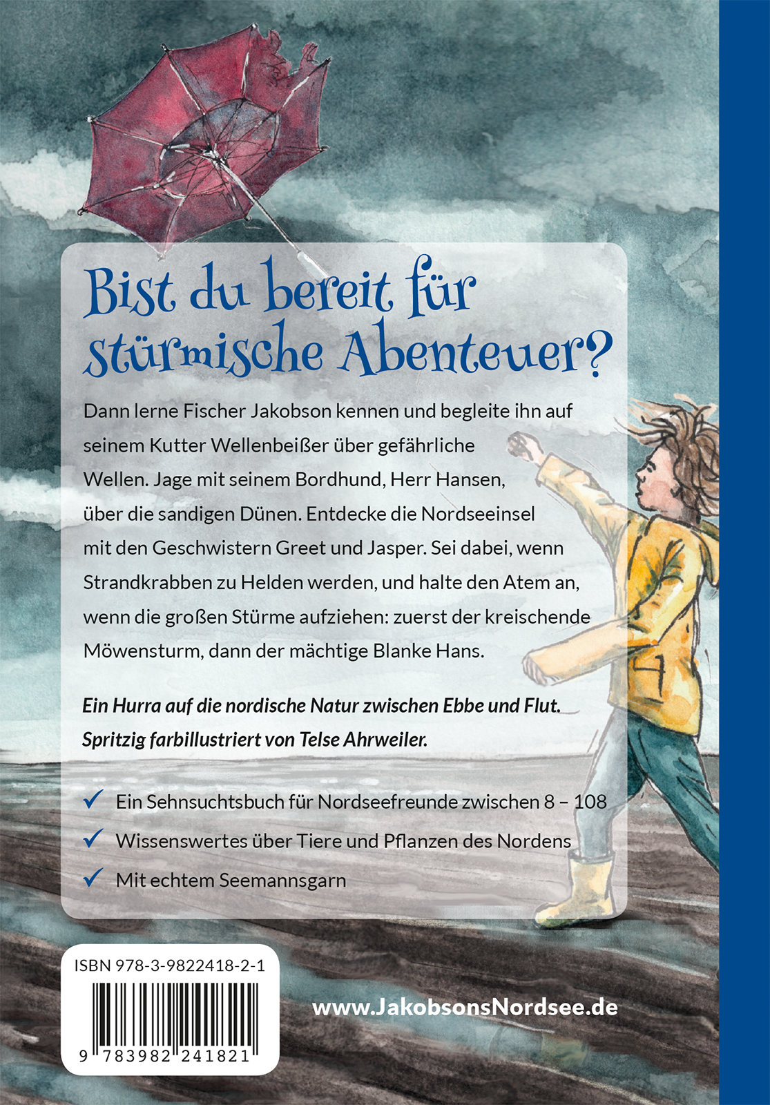 Rückseitencover Jakobsons Nordsee