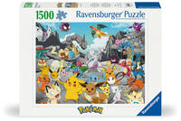 Vorderes Coverbild Erwachsenenpuzzle 1500 Teile - Pokémon Classics