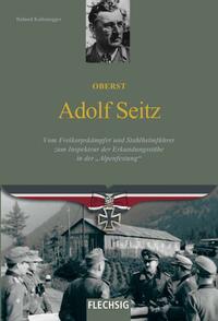 Vorderes Coverbild Oberst Adolf Seitz