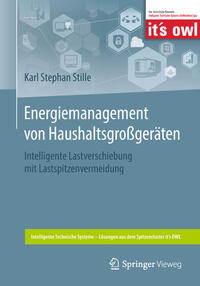 Vorderes Coverbild Energiemanagement von Haushaltsgroßgeräten