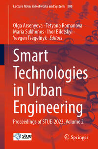 Vorderes Coverbild Smart Technologies in Urban Engineering