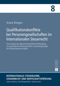 Vorderes Coverbild Qualifikationskonflikte bei Personengesellschaften im Internationalen Steuerrecht