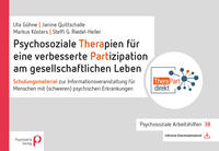Vorderes Coverbild Psychosoziale Therapien für eine verbesserte Partizipation am gesellschaftlichen Leben