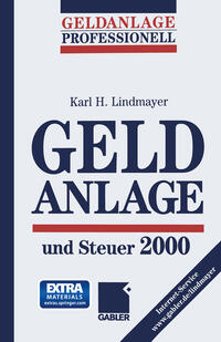 Vorderes Coverbild Geldanlage und Steuer 2000