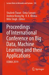 Vorderes Coverbild Proceedings of International Conference on Big Data, Machine Learning and their Applications