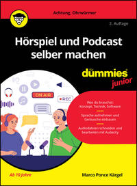 Vorderes Coverbild Hörspiel und Podcast selber machen für Dummies Junior