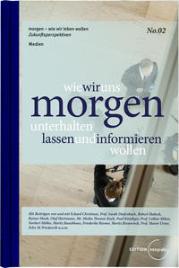 Vorderes Coverbild wie wir uns morgen unterhalten lassen und informieren wollen