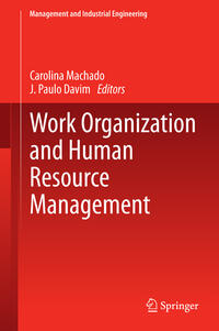 Vorderes Coverbild Work Organization and Human Resource Management