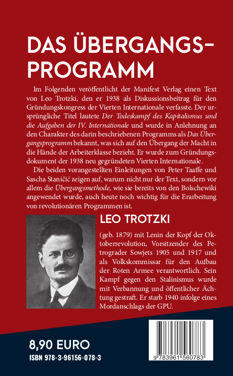 Rückseitencover Das Übergangsprogramm