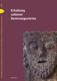 Vorderes Coverbild Erhaltung seltener Denkmalgesteine