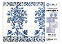 Vorderes Coverbild AZULEJOS 1, Tischdeko-Block, 4 x 12 Blatt