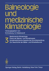 Vorderes Coverbild Balneologie und medizinische Klimatologie