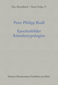 Vorderes Coverbild Epochenbilder - Künstlertypologien