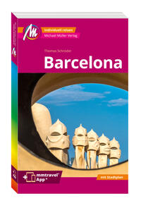 Vorderes Coverbild MICHAEL MÜLLER REISEFÜHRER Barcelona MM-City